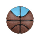 Schets van de cartoon van de reuzenluipaard basketbal (Rechts)