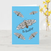 Schets van de cartoon van de reuzenluipaard kaart (Gele Bloem)