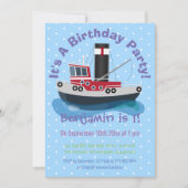 Schets van de cartoon van de trawlvisserij met de  kaart (Voorkant)