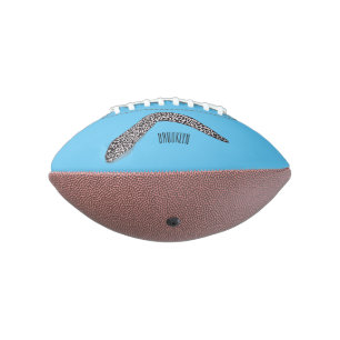 Schets van de cartoon van gepotte moray american football