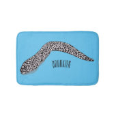 Schets van de cartoon van gepotte moray badmat (Voorkant)