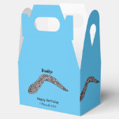 Schets van de cartoon van gepotte moray bedankdoosjes (Geopend)