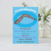 Schets van de cartoon van gepotte moray kaart (Staand voorkant)