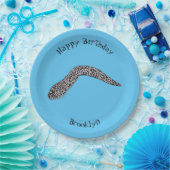 Schets van de cartoon van gepotte moray papieren bordje (Feest)