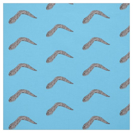 Schets van de cartoon van gepotte moray stof (Swatch)