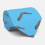 Schets van de cartoon van gepotte moray stropdas (Opgerold)