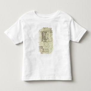 Schets van de gipspit voor het Sforza-paard Kinder Shirts