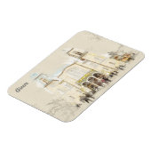 Schets van de hoofdstraat in Athene Magneet (Linkerzijde)