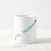 Schets van de insulinepen koffiemok (Center)