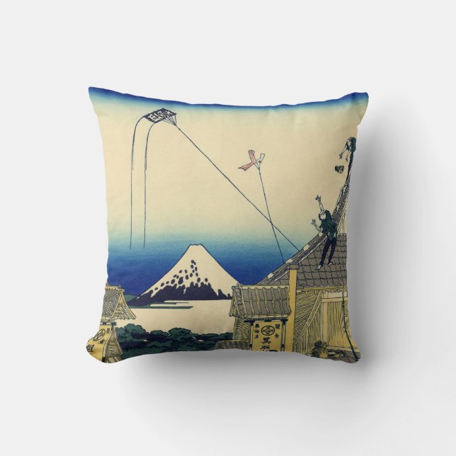  schets van de Mitsui-winkelberg Fuji Kussen (Voorkant)