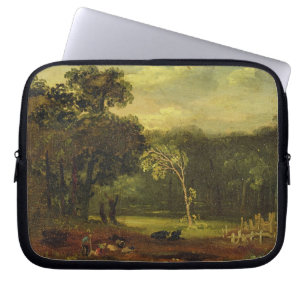 Schets van de Natuur in Sion Park, 1819 (olie op d Laptop Sleeve