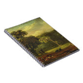 Schets van de Natuur in Sion Park, 1819 (olie op d Notitieboek (Rechterzijde)