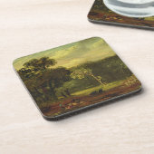 Schets van de Natuur in Sion Park, 1819 (olie op d Onderzetter (Linkerzijde)