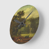 Schets van de Natuur in Sion Park, 1819 (olie op d Ronde Klok (Hoek)