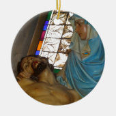 Schets van de Pieta Keramisch Ornament (Voorkant)