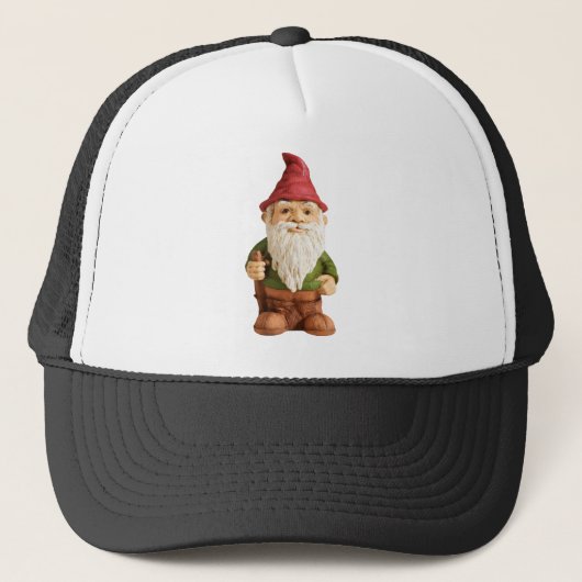 Schets van de tuin Gnome Trucker Pet (Voorkant)