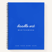 schets van doedle notitieboek (Voorkant)