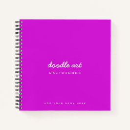 schets van doedle notitieboek