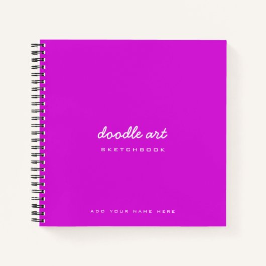 schets van doedle notitieboek (Voorkant)