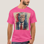 Schets van Donald Trump T-shirt (Voorkant)