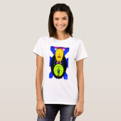 Schets van een apenachtig wezen t-shirt (Voorkant volledig)