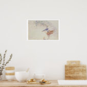 Schets van een jonge vrouw in een boot, 1886 (m/v poster (Keuken)