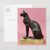 Schets van een kat, late periode briefkaart (Voorkant / Achterkant)