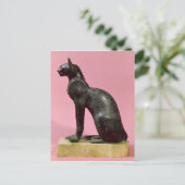 Schets van een kat, late periode briefkaart (Staand voorkant)