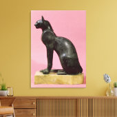 Schets van een kat, late periode canvas afdruk (Insitu (Woonkamer))