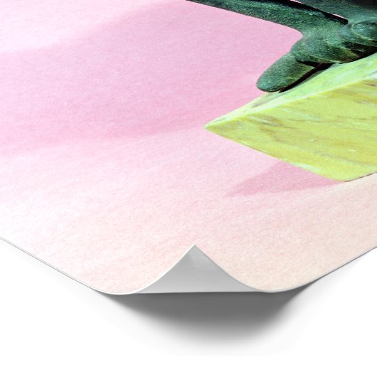 Schets van een kat, late periode poster (Hoek)