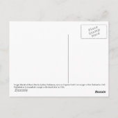 Schets van een Maori-Man, c. 1769 Briefkaart (Achterkant)