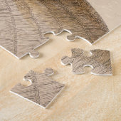 Schets van een Maori-Man, c. 1769 Legpuzzel (Zijkant)