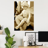 Schets van een onbeleefd Poster voor boeken lezen (Thuiskantoor)