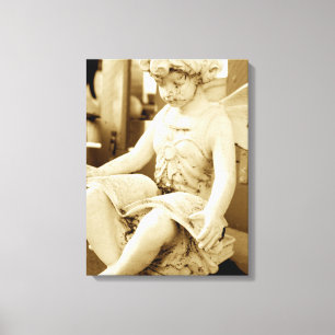 Schets van een onfeilbaar boek lezen canvas afdruk