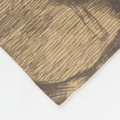 Schets van een Pony (door Paul-Albert Besnard) Fleece Deken (Hoek)