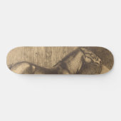 Schets van een Pony (door Paul-Albert Besnard) Persoonlijk Skateboard (Horizontaal)