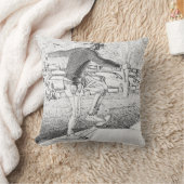 Schets van een skateboardtruc  kussen (Deken)