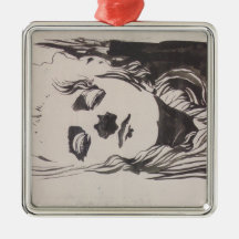 Schets van een vrouw uit "Ver Sacrum" (Moser)