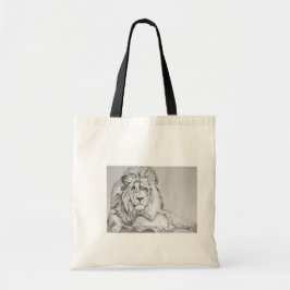 Schets van het oorspronkelijke potlood Tekening va Tote Bag