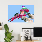 Schets van het staande poster 4 (Thuiskantoor)