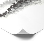 Schets van het terrein poster (Hoek)