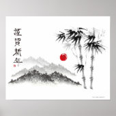 Schets van het terrein poster (Voorkant)