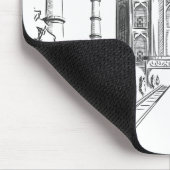 Schets van India Landmark, Taj Mahal Muismat (Hoek)