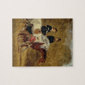 Schets van Koningin Victoria, de Prins Consort & H Legpuzzel (Horizontaal)