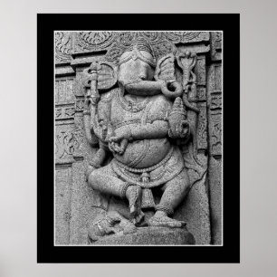 Schets van Lord Ganesha Poster