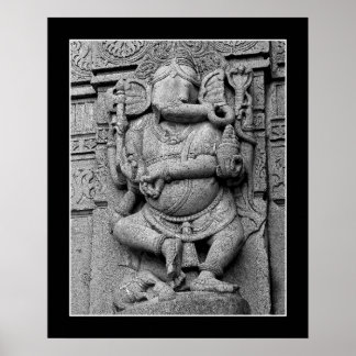 Schets van Lord Ganesha Poster