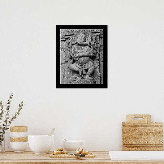Schets van Lord Ganesha Poster (Keuken)
