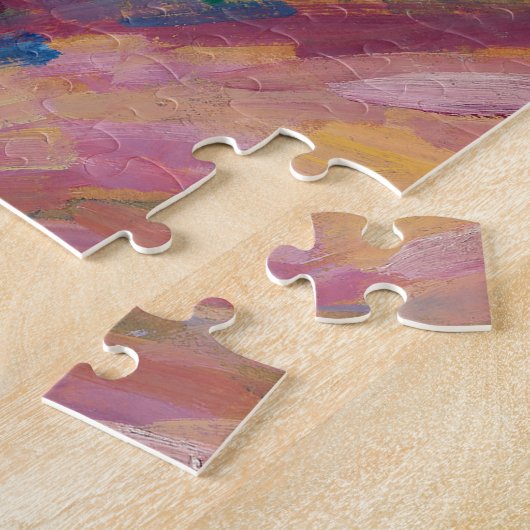 Schets van Murnau | von Jawlensky Legpuzzel (Zijkant)