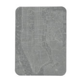 Schets van New York City Map Magneet (Verticaal)