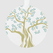 Schets van olijfbomen ornament (voorkant)